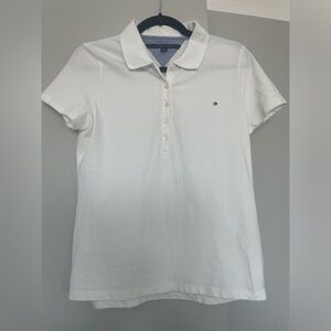 Tommy Hilfiger Women’s White Polo Top